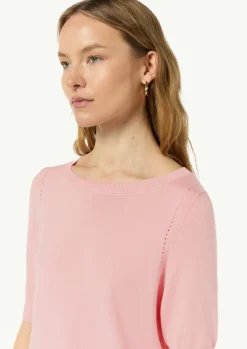 Feinstrickpullover aus Viskosemix-Comma Clearance