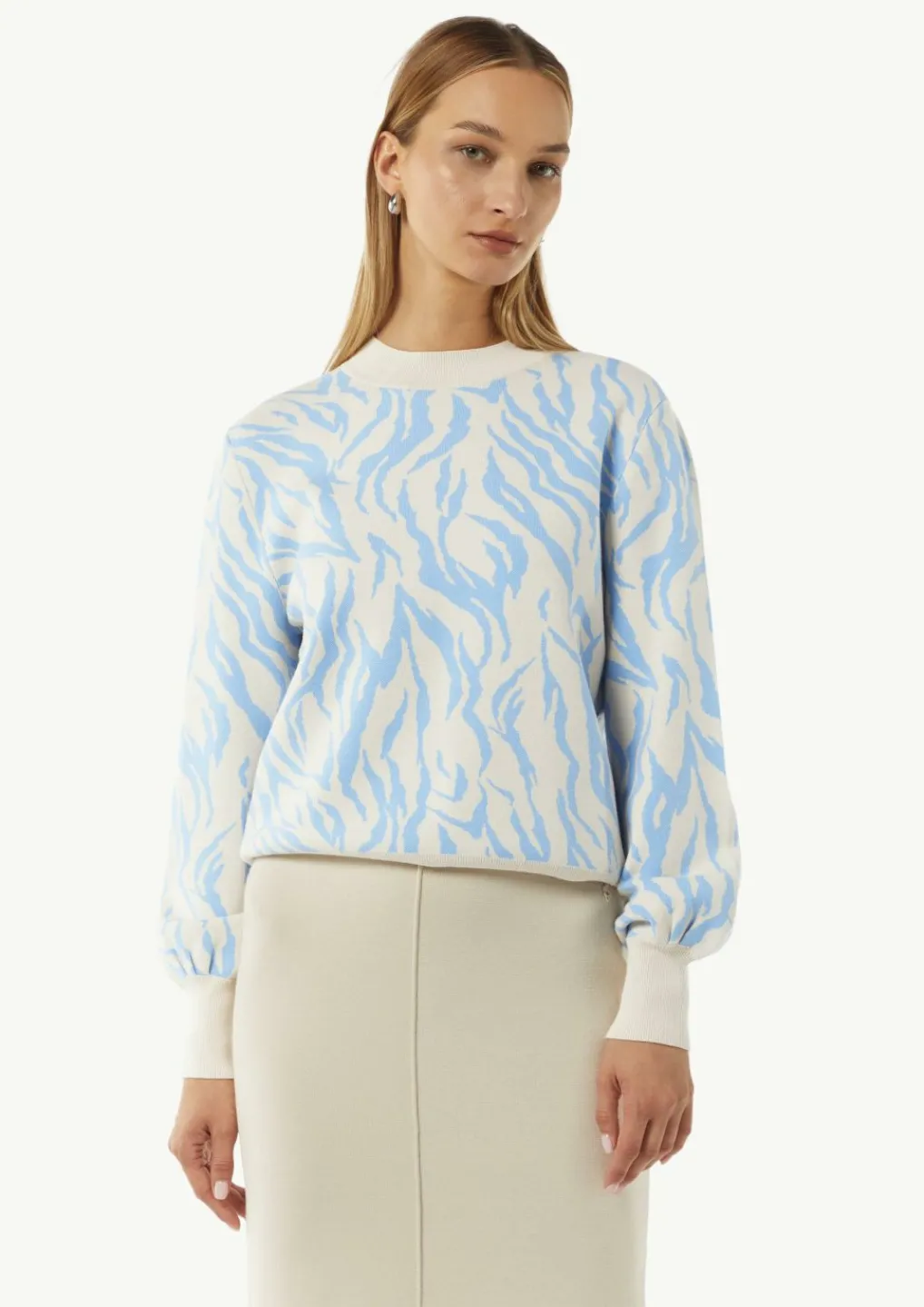 Feinstrickpullover mit Jacquard-Muster-Comma Discount