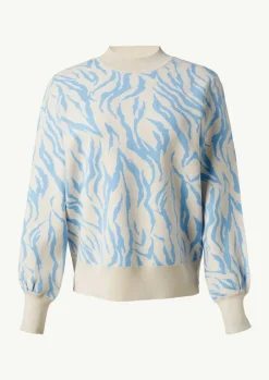 Feinstrickpullover mit Jacquard-Muster-Comma Discount
