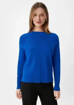 Feinstrickpullover mit Raglan-Ärmeln-Comma Sale