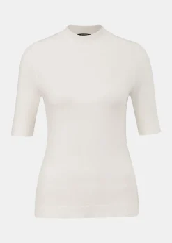 Feinstrickpullover mit Stehkragen-Comma Discount