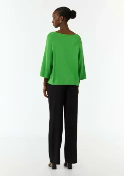 Feinstrickpullover mit weiten Ärmeln-Comma Discount