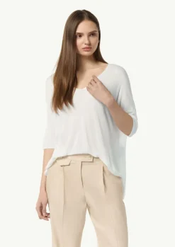 Feinstrick-Shirt aus Viskose-Comma Sale