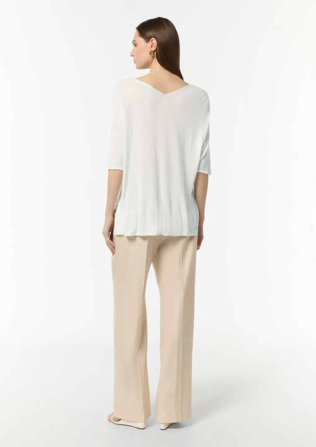 Feinstrick-Shirt aus Viskose-Comma Sale
