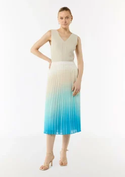 Feinstricktop mit Rippstruktur im Skinny Fit-Comma Outlet
