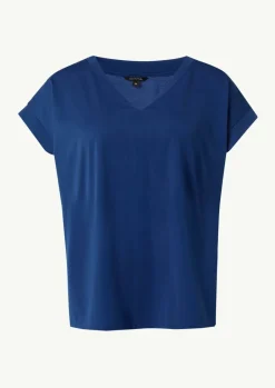 Fließendes T-Shirt aus Jersey im Loose Fit-Comma Clearance