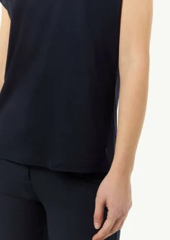 Fließendes Viskose-T-Shirt in Seidenoptik-Comma Fashion