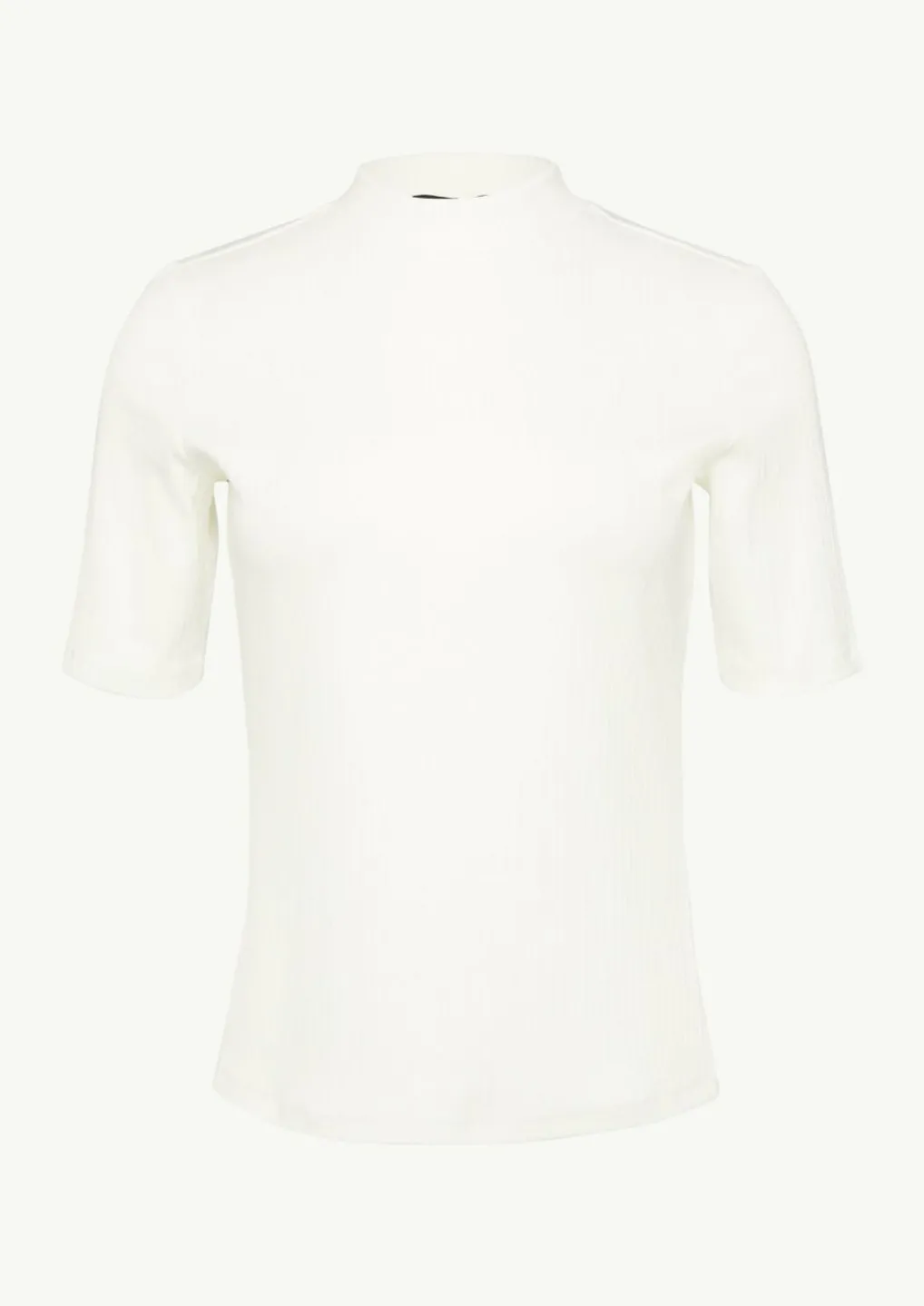 Geripptes T-Shirt im Slim Fit-Comma Sale