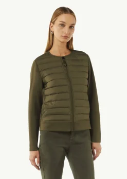 Gesteppte Jacke im Fabricmix-Comma Outlet