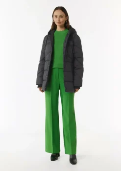 Gesteppte Jacke mit Druckknöpfen-Comma Clearance