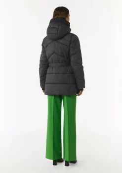 Gesteppte Jacke mit Druckknöpfen-Comma Clearance