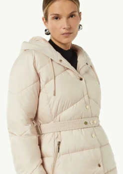 Gesteppte Jacke mit Druckknöpfen-Comma New