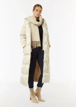 Gesteppter Daunenmantel mit Einsatz-Comma Fashion