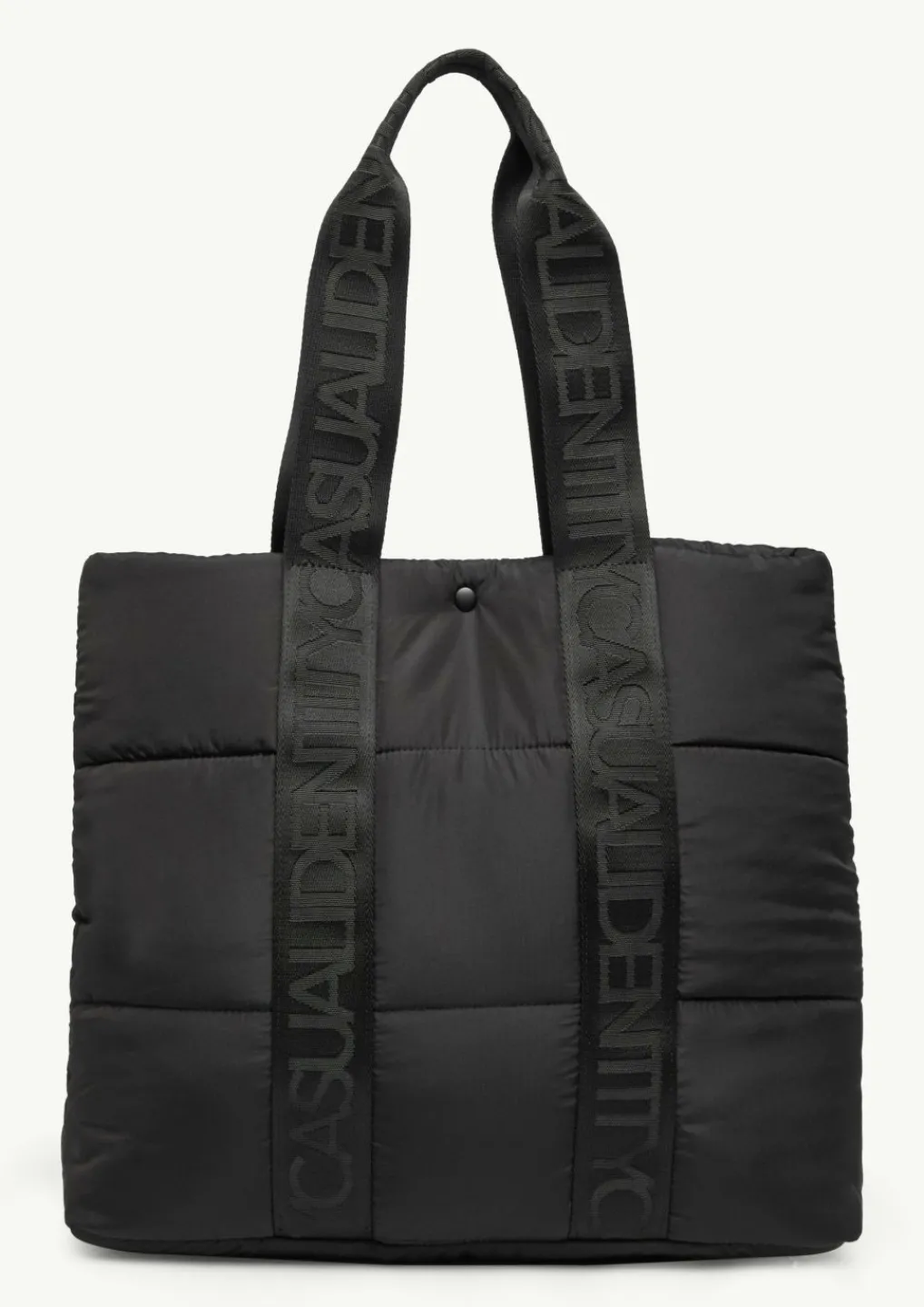 Gesteppter Shopper mit Logo-Details-Comma Sale