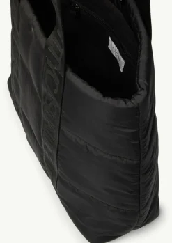 Gesteppter Shopper mit Logo-Details-Comma Sale