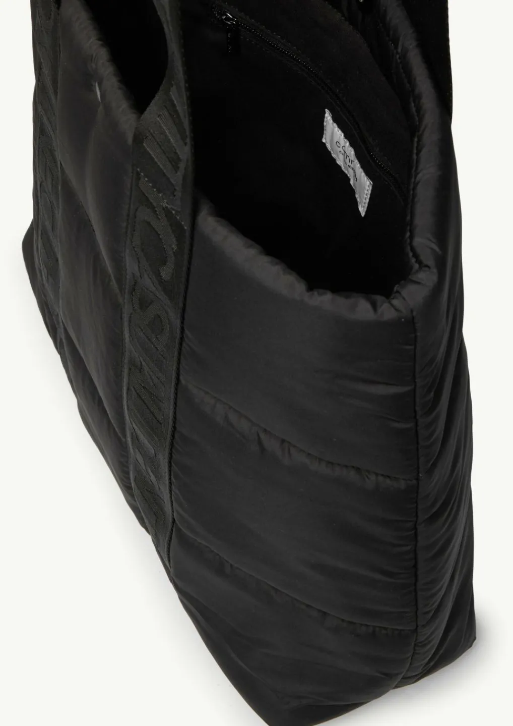 Gesteppter Shopper mit Logo-Details-Comma Sale
