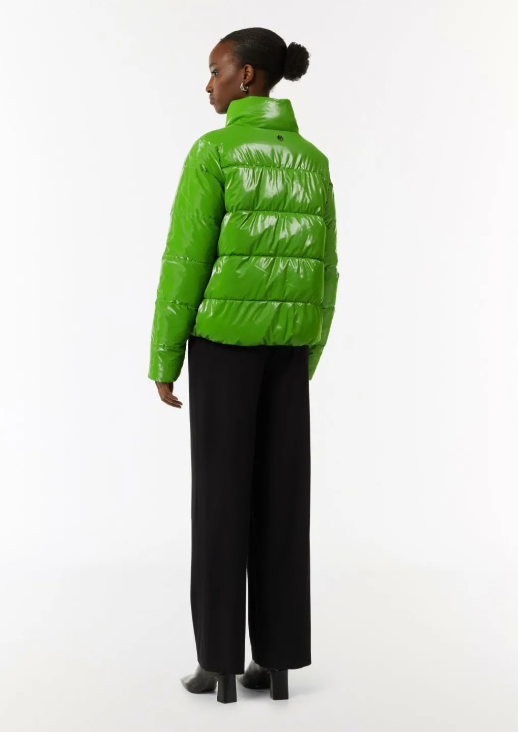Glänzende Jacke mit Steppung-Comma Best