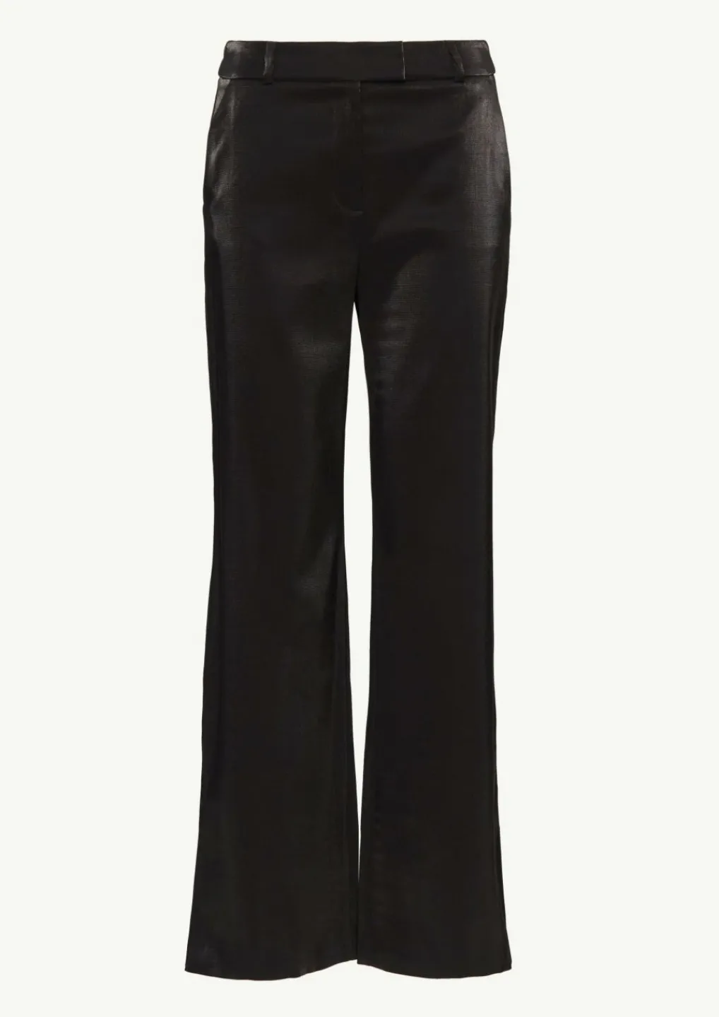 Glänzende Marlenehose mit Schlitz-Detail-Comma Fashion
