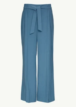 High Waist-Schlupfhose mit Piquestruktur-Comma Outlet