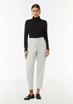 Hose aus Flanell-Comma Fashion