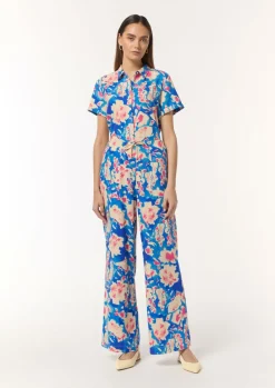 Hose aus Leinenmix-Comma Fashion