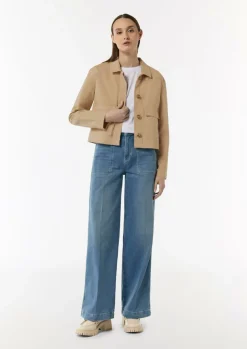 Jacke aus Baumwollstretch-Comma Online