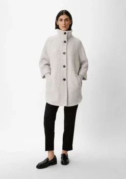 Jacke aus Bouclé-Comma Hot