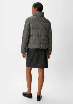 Jacke aus Bouclé mit Glitzergarn-Comma Online