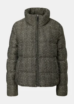 Jacke aus Bouclé mit Glitzergarn-Comma Online