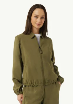Jacke mit Umlegekragen-Comma Outlet
