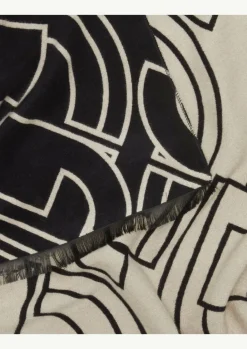 Jacquard-Schal mit Fransen-Comma Outlet