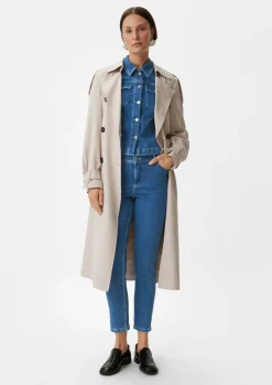 Jeansjacke aus Baumwollmix-Comma Fashion
