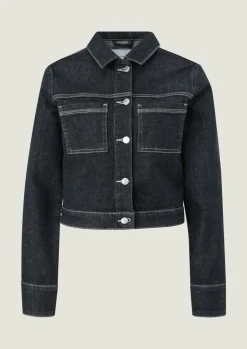 Jeansjacke im Boxy fit-Comma Hot