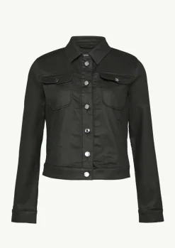 Jeansjacke mit Coating-Comma Best