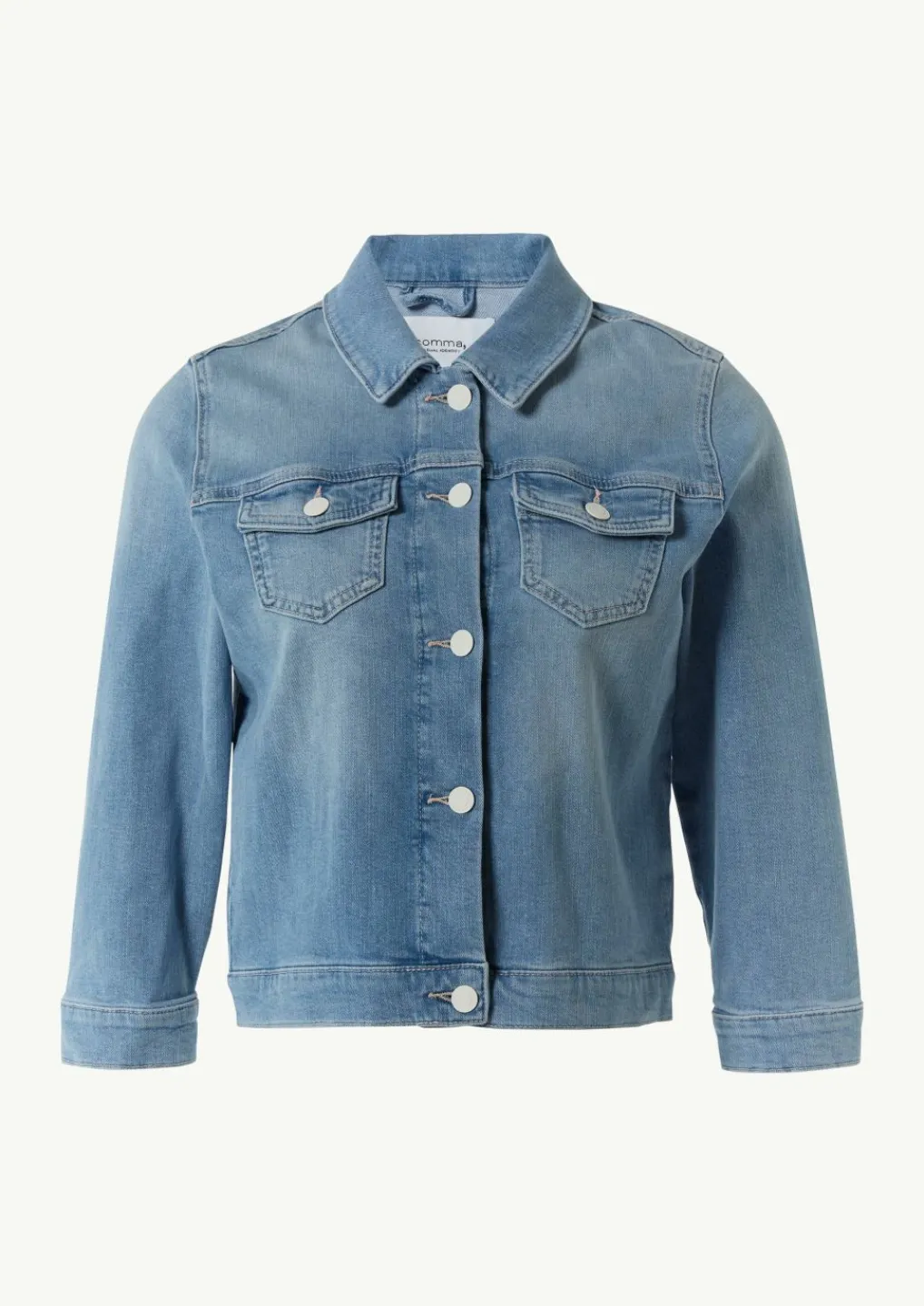 Jeansjacke mit 3/4-Ärmel-Comma Online