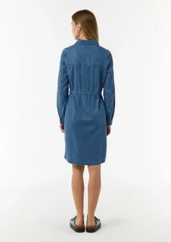 Jeanskleid mit Hemdkragen-Comma Online