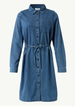 Jeanskleid mit Hemdkragen-Comma Online