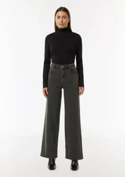 Jeans mit Wide Leg-Comma Hot
