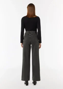 Jeans mit Wide Leg-Comma Hot