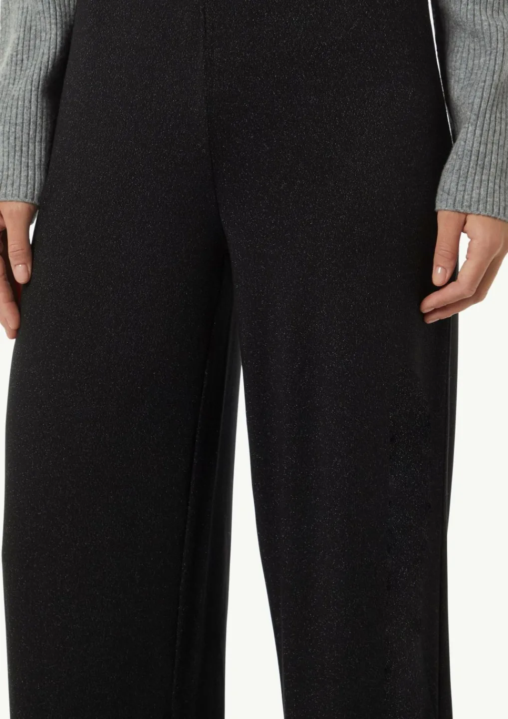 Jersey-Hose aus Viskosemix mit Glitzer-Effekt-Comma Clearance