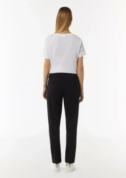 Jersey-Joggpants im Slim Fit mit Bügelfalte-Comma Hot