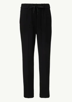 Jersey-Joggpants im Slim Fit mit Bügelfalte-Comma Hot