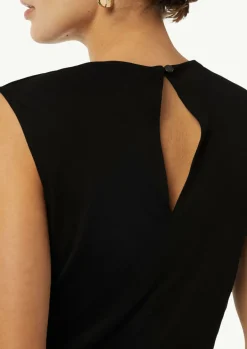 Jersey-Jumpsuit mit Wasserfall-Ausschnitt-Comma Best