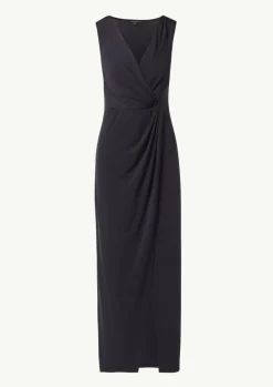 Jersey-Kleid in Wickel-Optik-Comma Clearance
