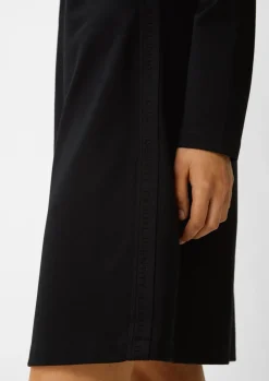 Jerseykleid mit Tape-Detail-Comma Outlet