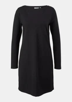 Jerseykleid mit Tape-Detail-Comma Outlet