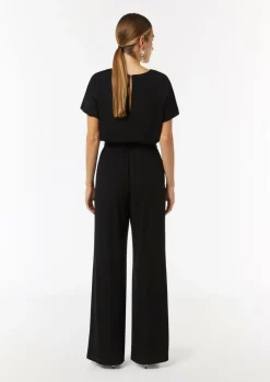Jersey-Overall mit Taillengürtel im Loose Fit-Comma Best
