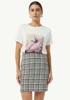 Jersey-Shirt mit Frontprint-Comma Best