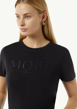 Jersey-Shirt mit Frontprint-Comma Hot