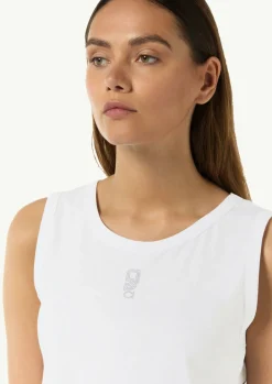 Jersey-Top mit Logo-Print-Comma Outlet